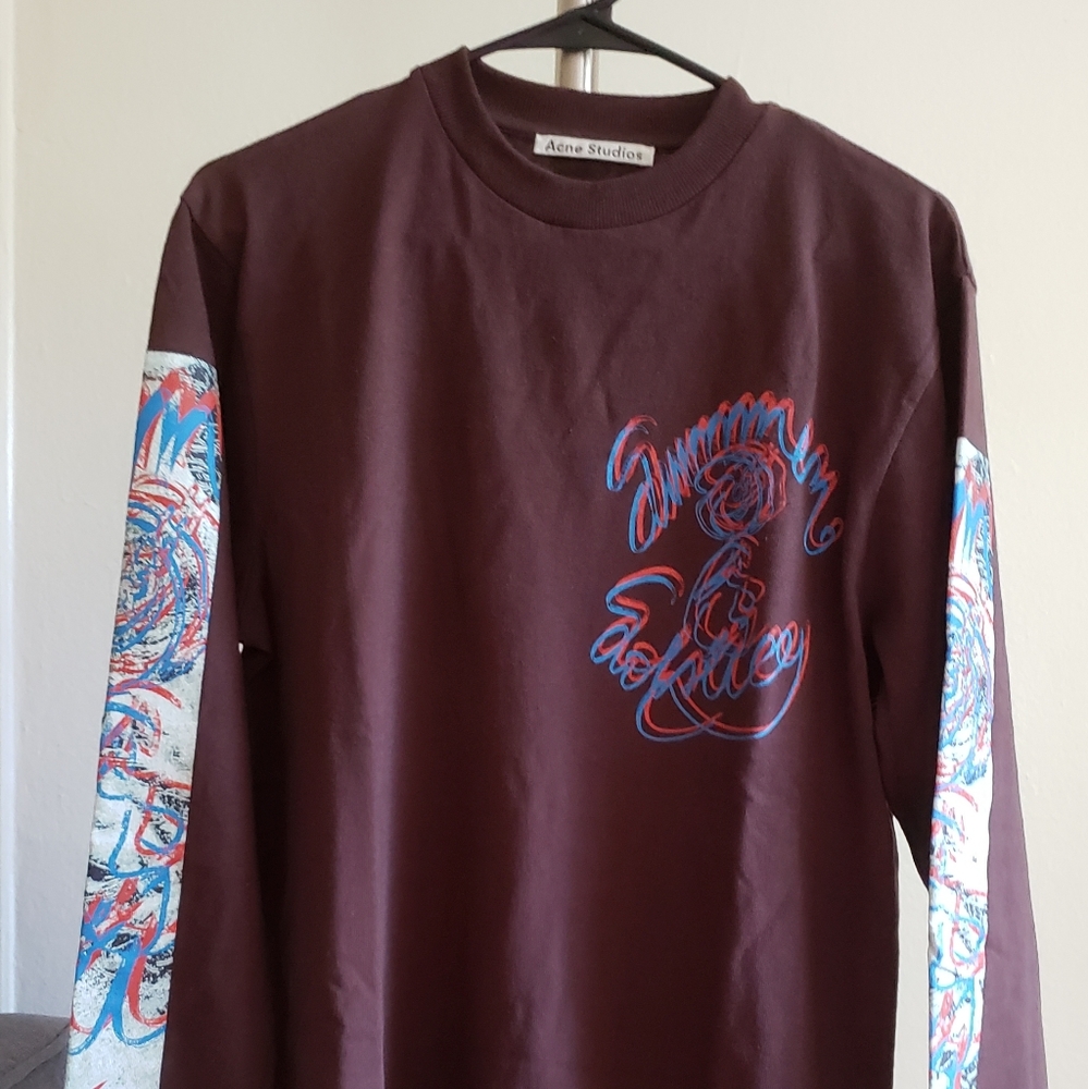 Acne studios summer solstice long sleeve t shirt